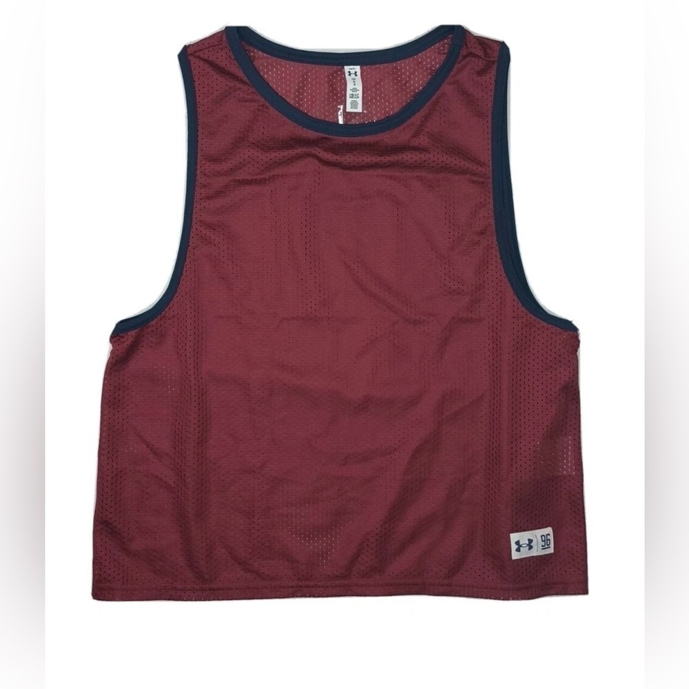 Under Armour Size Large Women’s Maroon Athletic Basketball Tank Top. New W/Tags